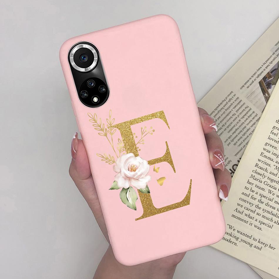 Für Huawei Nova 9 SE Pro Hülle Niedliche Buchstaben Weiche Silikonhülle Für Huawei Nova9 Pro Nova 9SE Handyhülle Fundas Stoßfester Bumper