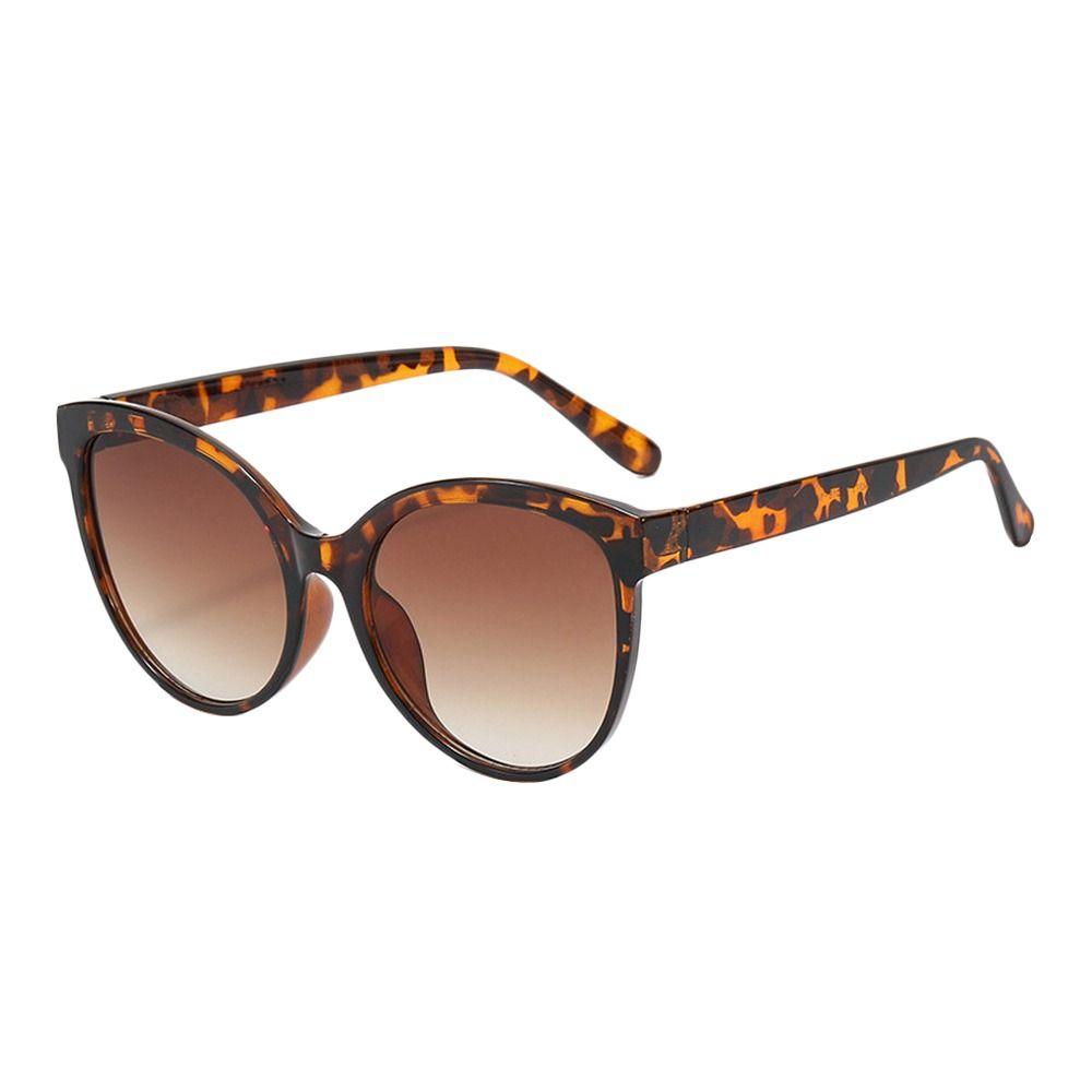 Modne damskie okulary przeciwsłoneczne z ochroną UV400, Retro okulary do jazdy, PC, czarne soczewki do fotografii
