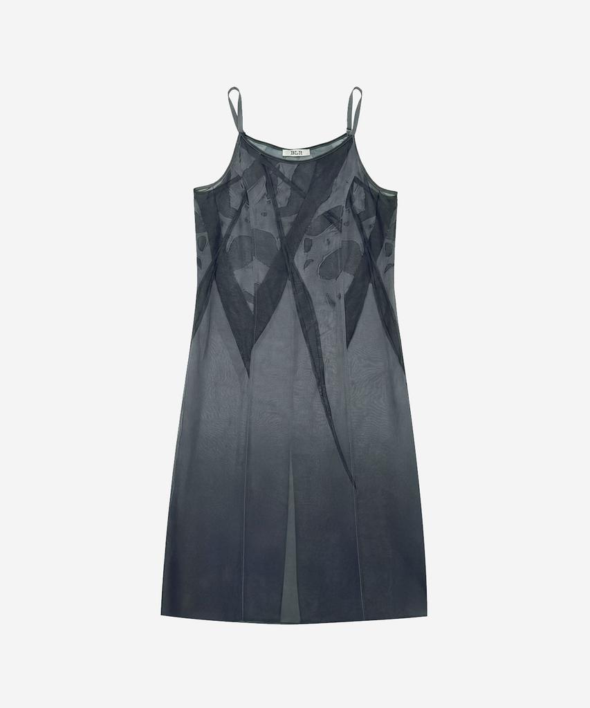 Blr Echoed Tear One-Piece Gray