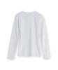 Beulaunyadeu W Henley Neck Long Sleeve, Ivory