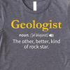 Geologist Shirts, Other Kind of Rock Star Shirt, Geologist Gifts, Geology Shirts, Geology Teacher Science Gift TShirt