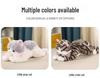 Realistic Meowing Musical Cat Plush Toy - Lying Kitten Doll Birthday Gift