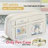 Canvas Pencil Case Large Capacity Durable School Supplies For Students