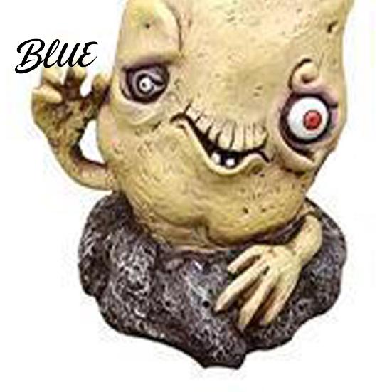 Halloween Yard Ornament Vegetable Zombie Statue Spooky Carrot Potato Garden Radish Sculpture Sculpture Resin Outdoor Decoration for Patio,
