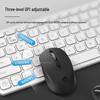 HP S1000C 2.4G Wireless Silent Office Mouse 5-Pack