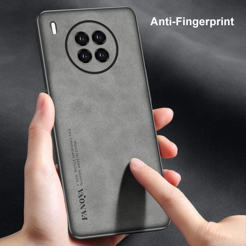 Luxus Leder Fall Für Huawei Nova 8i 8 ich 9 SE 10 Pro Zurück Abdeckung Silikon Schutz Telefon Fall Für honor 50 Lite 50 Pro Coque