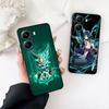 Zhong Li Genshins HuTao Xiao Impact Protective Cover for Apple iPhone 16 17 Air 14 15 Pro Max Plus 16+ 16E 14+ ProMax Phone Case