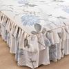 150/180/200cm Bed Skirts Princess Style Bedspread Cover featuring Skirt US Euro Bed Linen Smooth Twin Full Queen King Size Bed Sheet
