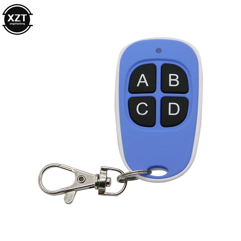 Universal 433MHz Remote Control Wireless 4 Keys Copy Remote Control Cloning Garage Door Remote Control Duplicator Key