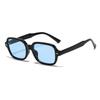  Fashion Square Women Luxury Sunglasses Retro Rivets Men Orange Lens Shades UV400 Sun Glasses