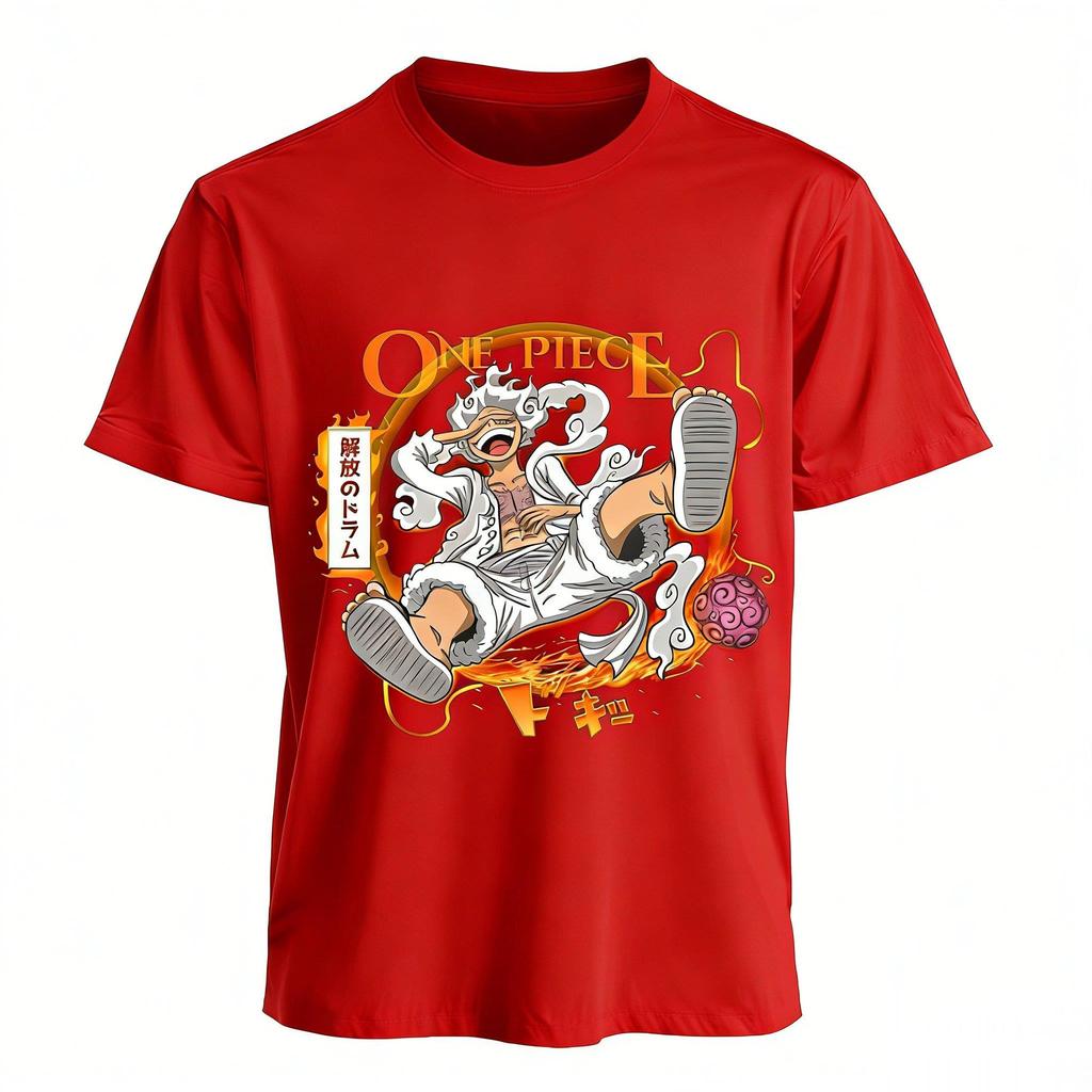 T Shirt Men Women Cotton Short Sleeve Summer Graphic Tee 2026 New Casual Top Gear 5 Printed
