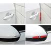 Valve Stems Caps Car Sticker For VW Volkswagen Jetta MK5 Golf 4Pcs Car Door Rearview Mirror Anti-Collision Strip Stickers Access zd7