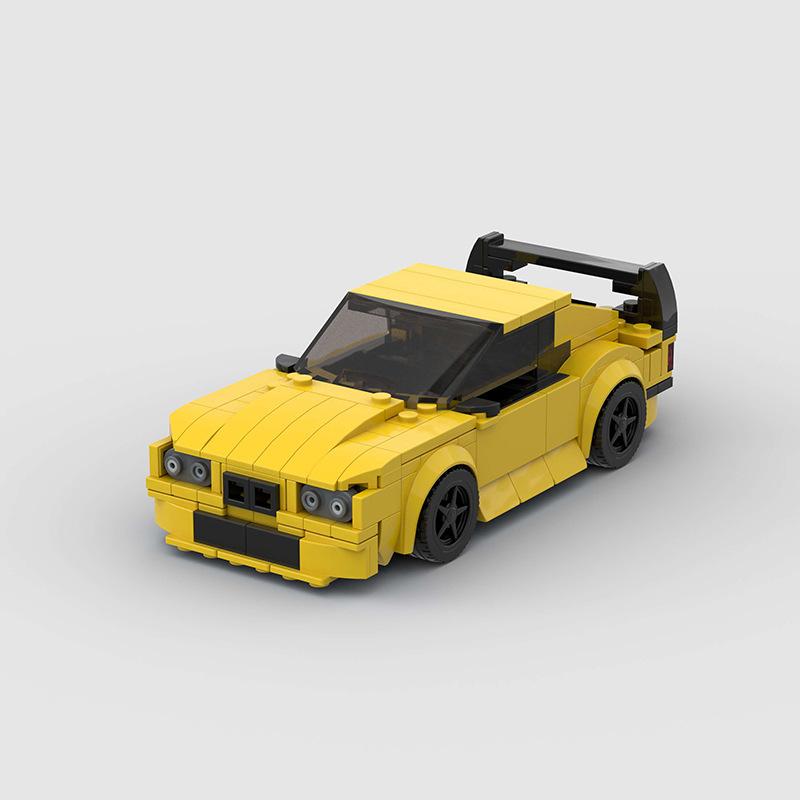MOC Technical Car City Speed Vehicle Vetro Car Rally Building Blocks Bricks Ornament Creative Toys For Kids Adults Birthday Gift