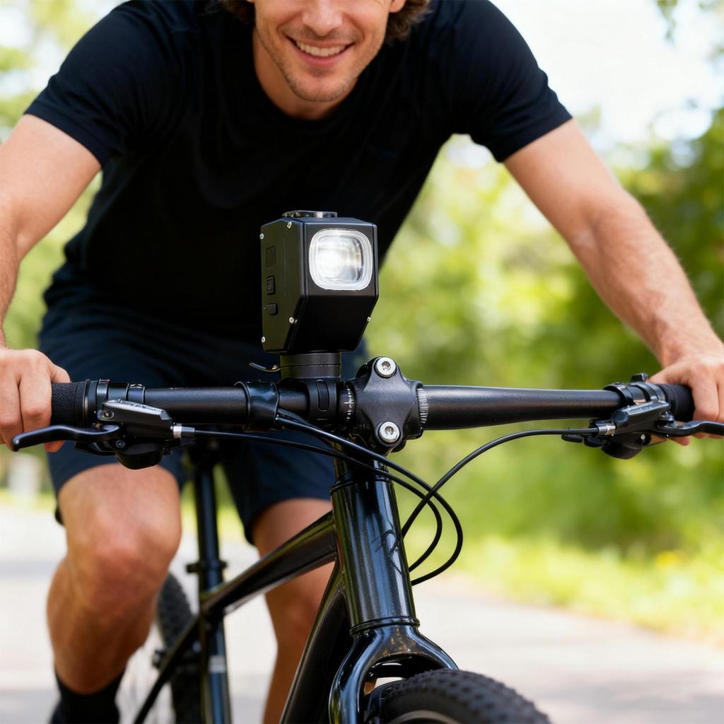 Bicycle Lights Lamp 2000Lumen Wireless Front Bike Flashlight With 8 Modes For Cycling Night Kids Cruiser Scooter Skateboard