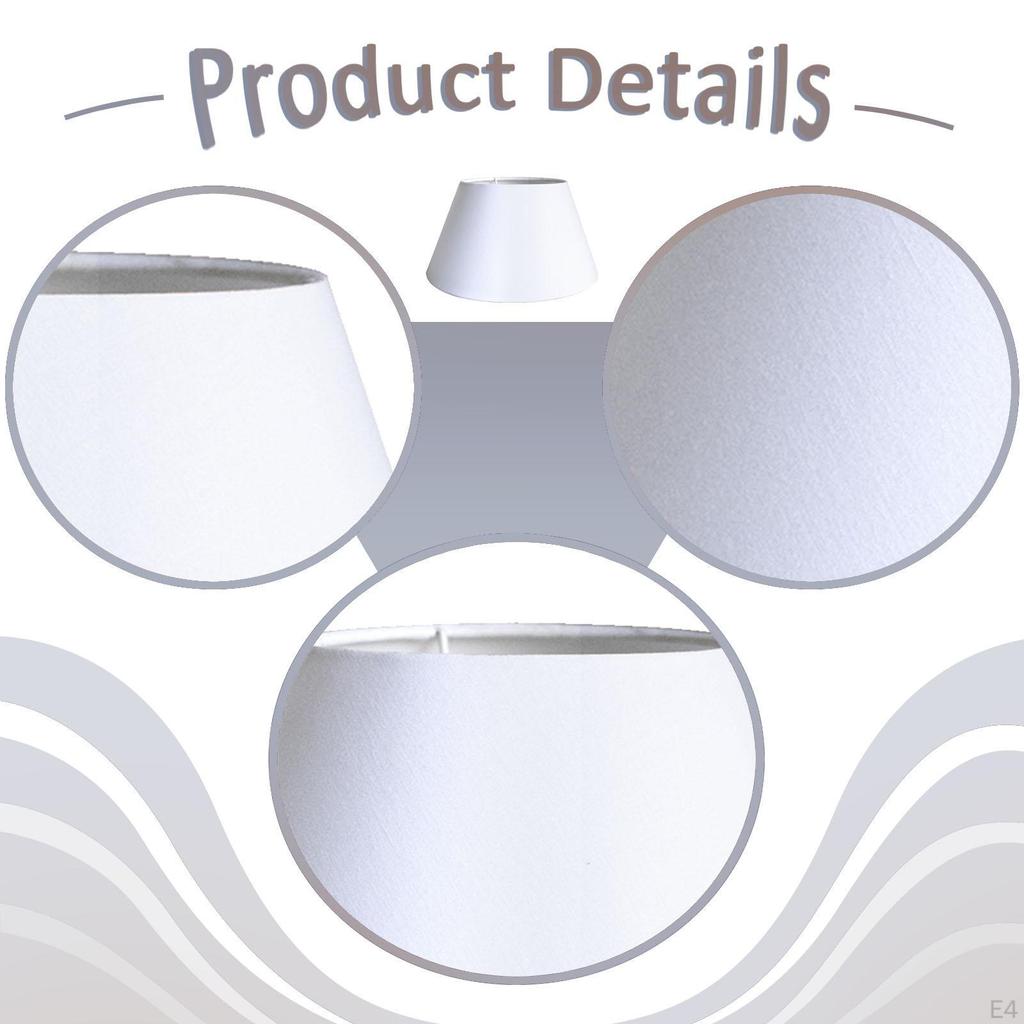 Cylindrical Lampshade for Table Lamp, Easy to Assemble, Minimalist, Lightweight, Floor