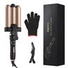 Pretfy Hair Curling Iron 3-Barrel 32mm Hair Waver Hair Curler Temperature   LCD Temp Display Hair Styling Tool
