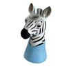 Vaso a Testa di Animale Carino Moderno Faccia di Giraffa Zebra Vaso da Fiori per Ingresso Casa Soggiorno Decorazione da Tavolo