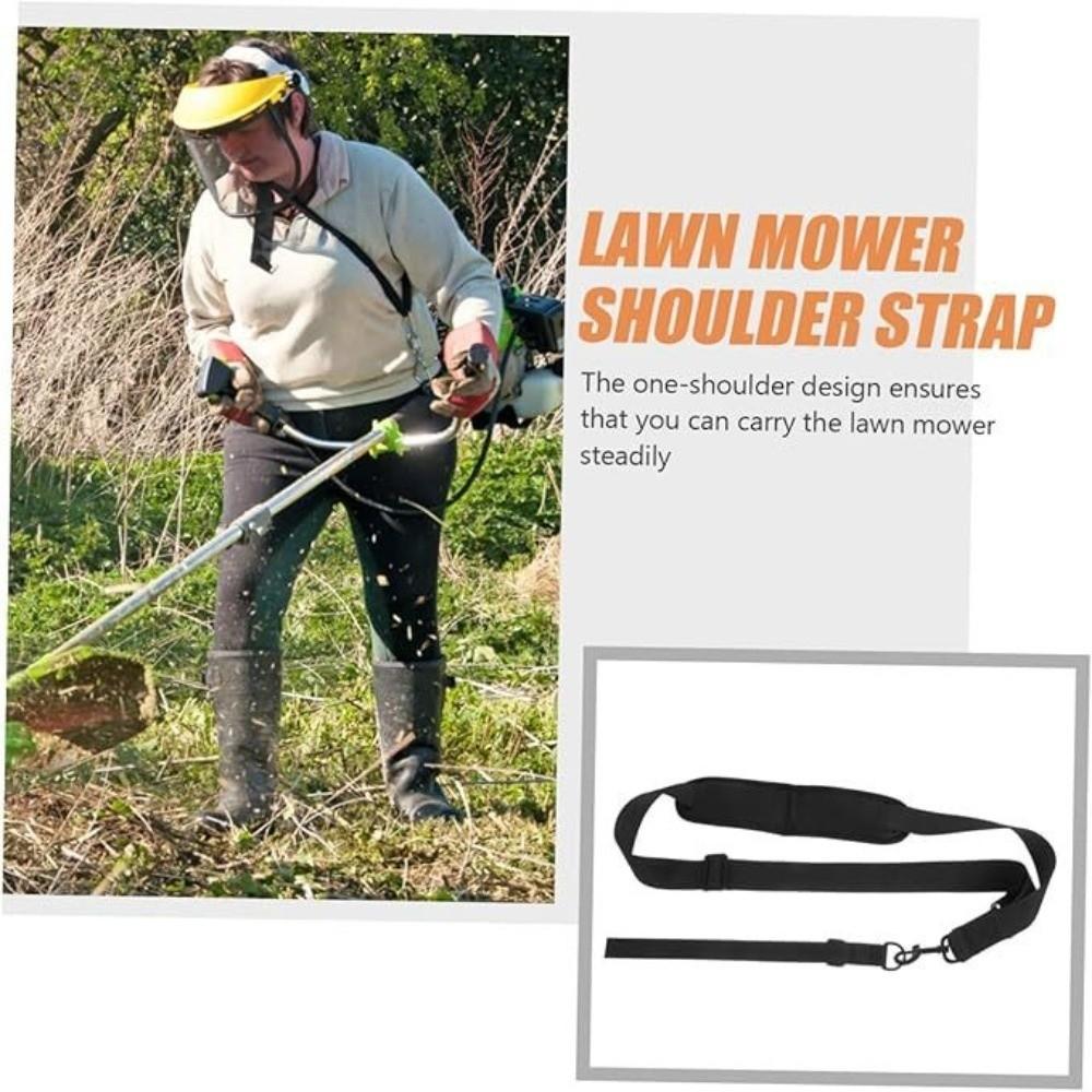 Nylon Belt Trimmer Shoulder Strap Adjustable Length Grass Brush Cutter Belt  for Garden