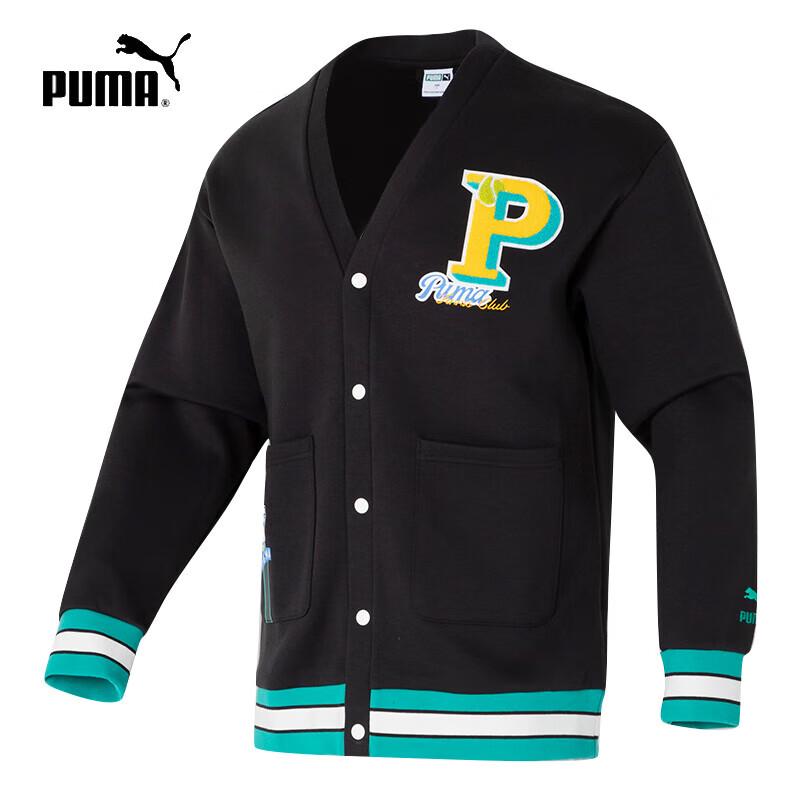 

PUMA Contrast Panel Baseball Jacket L