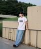 SHIFT.G Whph Onetuck Wide Denim Pants Blue