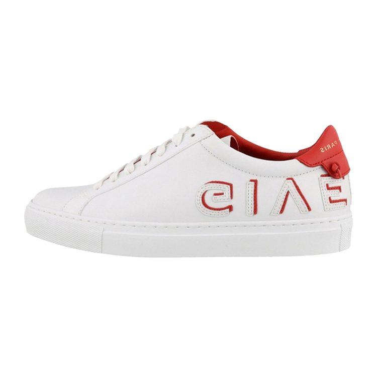 Givenchy Women's Urban Street Low 'Reverse Logo - White Red' BE0003E0DF-112