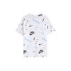 Nike Street Style Full Print Logo T-Shirt Men Tops White CT6545-100