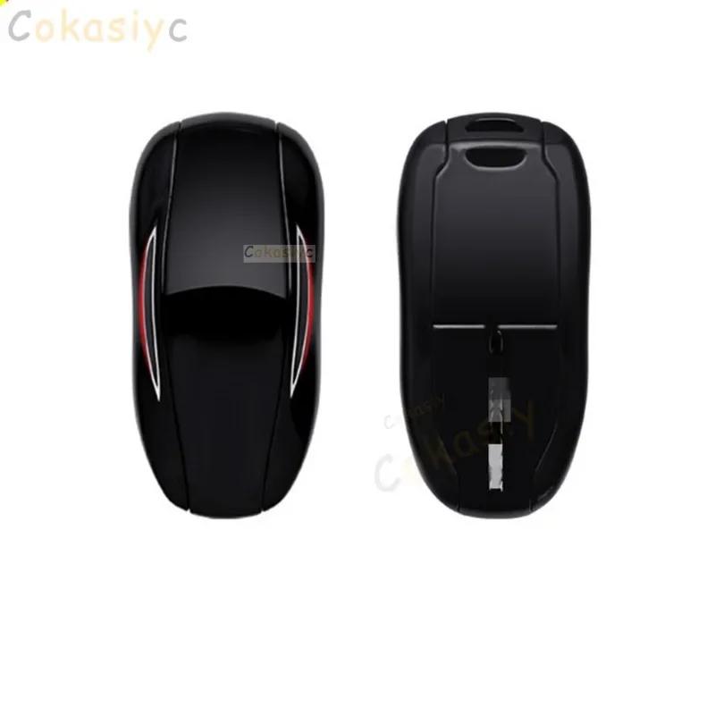 Car Sticker 2025 New Tesla for Tesla Model S Model 3 Model X Accessories Car Key Case Cover with Belt Aluminum Alloy Key Shell S