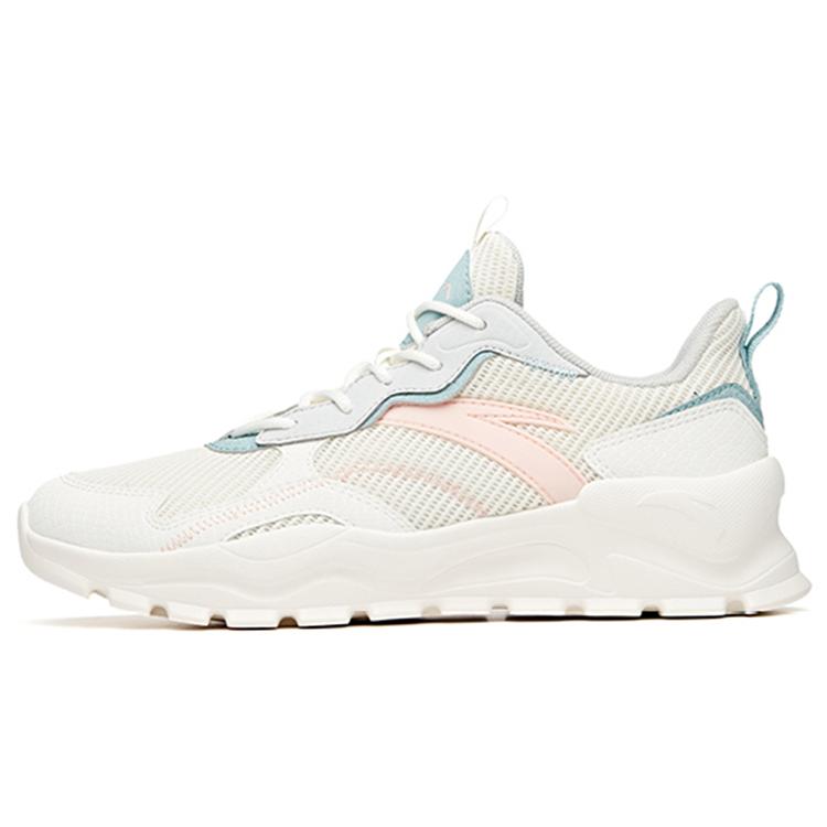 New ANTA Variety Training Collection Training Shoes Women's Low top Ivory White/Crab Shell Green 922027022-2