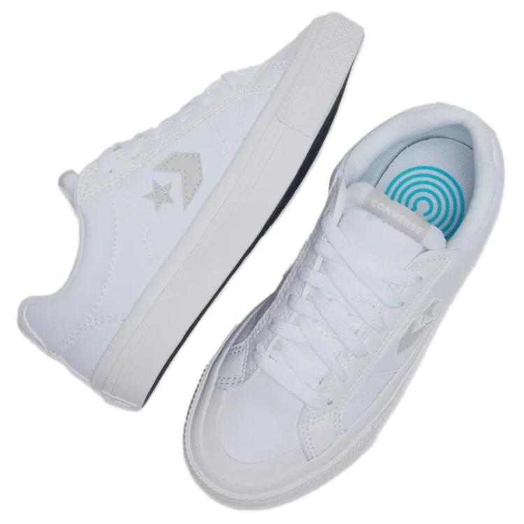 Converse Sport Casual Comfortable Versatile Non-Slip Durable Lightweight Low-Top Skate Shoes Unisex Sneakers White A10546C