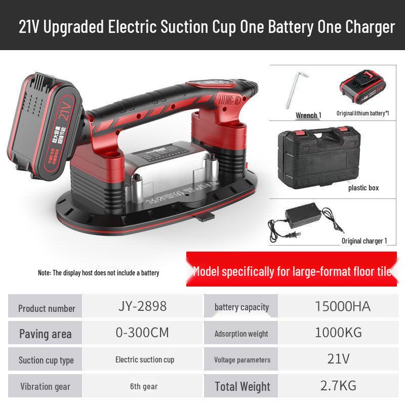 High-Power Electric Tile Leveling Suction Cup Vibrator