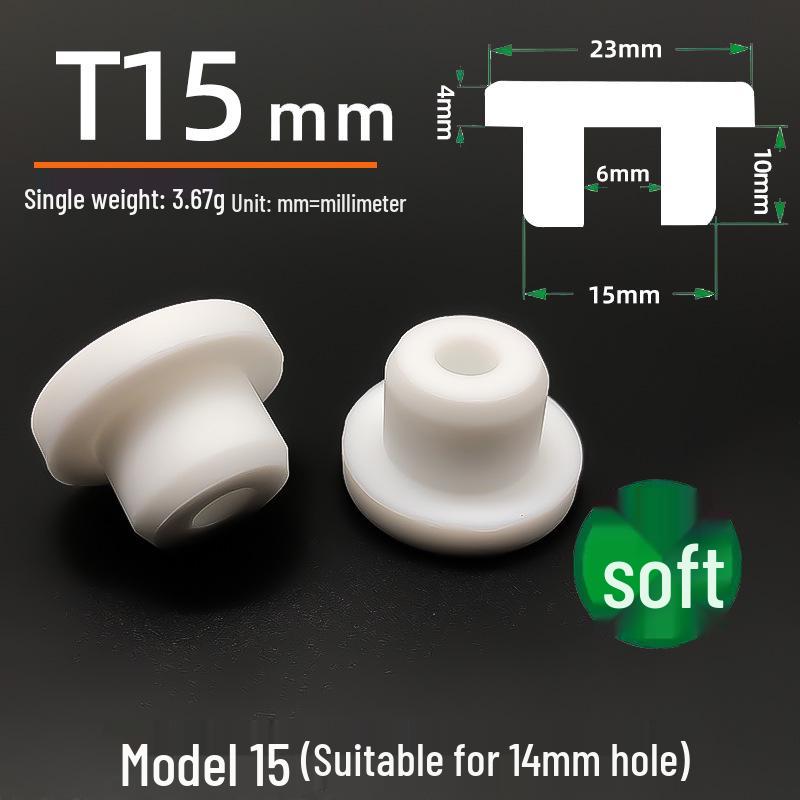 Silicone Rubber Drain Stopper for Washbasin, Mop Pool, and Children's Bathtub - Odor-Proof, Waterproof Stainless Steel Floor Plug.