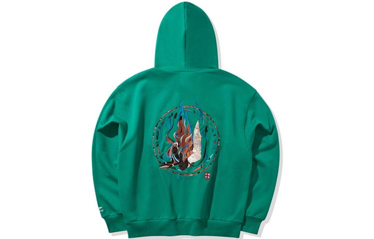 Li Ning China Li Ning Sweatshirts Unisex Hooded Moderate Regular AWDQ241-3