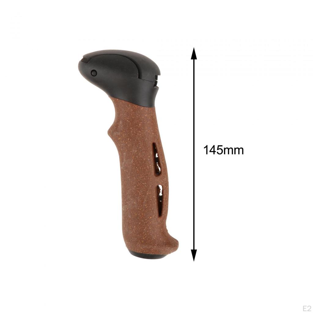 Hiking Pole Handle Straight Grip Attachment Durable 14.5cm 5.71inch Length Outdoor