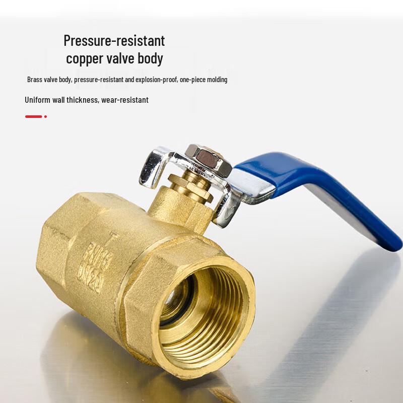 Jucheng Cloud Thickened Brass Internal Thread Ball Valve