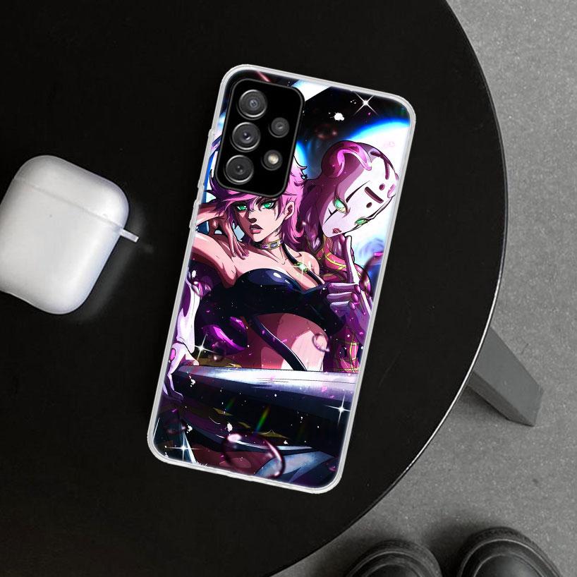 JoJo's Bizarre Adventure Cool Phone Case Cover for Samsung Galaxy A12 A22 A32 A52 A72 A02S A51 A50S A31 A20S A10S Note 20 Ultra