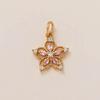 Colorful Enamel Retro Pendant with Cowboy Boots, Horseshoe, and Cross Charms in 18K Gold Copper