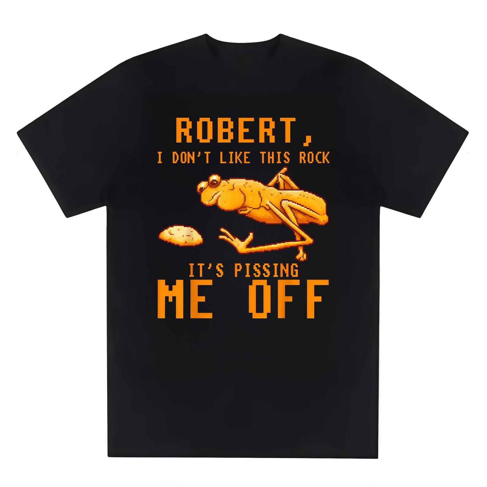 Marcus The Worm I Don t Like This Rock It s Pissing Me Off T-shirt XXL