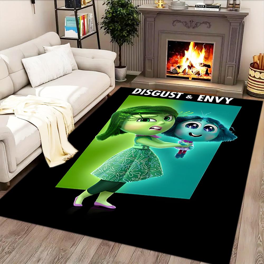 Inside Out Emotions Adventure for Living Room Rug, Bedroom, Study Room, Hallway Decoration, Perfect for Home Decoration or Holiday Gifts