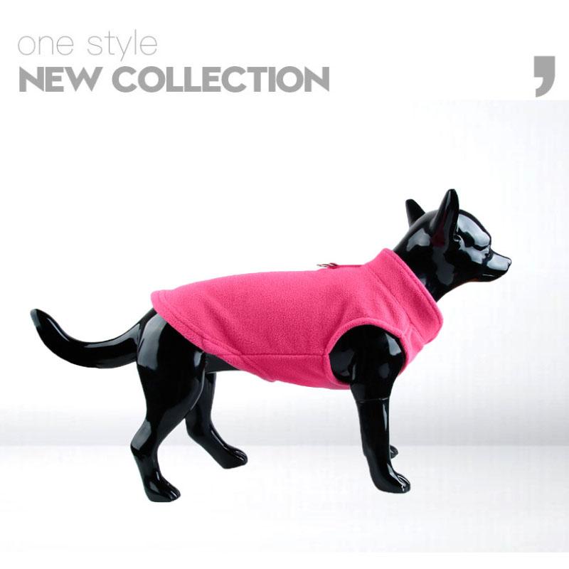 Zimowe Ciepłe Polarowe Ubrania dla Psów Płaszcz Chihuahua Kurtka dla Zwierząt Kamizelka z D-Ringiem Odzież dla Buldoga Francuskiego Ubranka dla Szczeniąt Kostium York