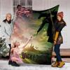 1pc The Wizard of Oz2 Theme Blanket - Digital Print, Polyester, Cozy for All Seasons, Perfect for Outdoor, Camping, and Travel