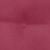 Back Cushion Burgundy Red 80 x 24 x 50 cm Velvet