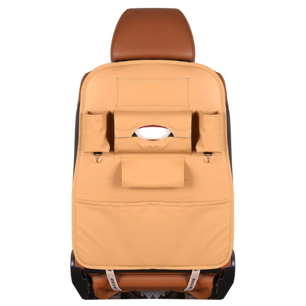 Anti-wear Storage Pockets Multi-functional Protection Pad Car Rear Seat Storage Bags Universal