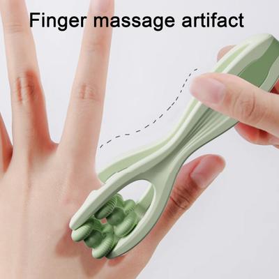 Finger Massager for Hand Pain Relief Dual-Sided Therapy Tool Blood Circulation Joint Massage Roller for Hands Palm Wrist