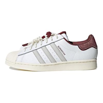 Superstar Chinese New Year 2023 Unisex Sneakers White Cloud-White Noble-Maroon IF2577