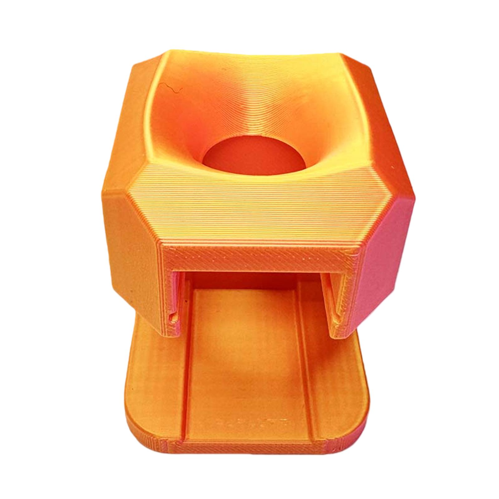 

Portable Diamond Art Funnel Fit Round Containers Diamond Painting Small Funnel 2.56x1.97in for DIY Craft Tool Accessories оранжевый