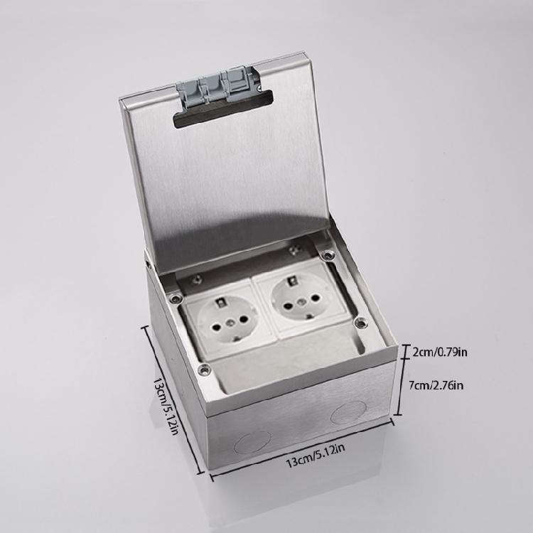 Floor Tank Floor Socket Electrical Outlet Flat Floor Concealed Socket Embedded Flat Thin Floor Plug Socket Enduring