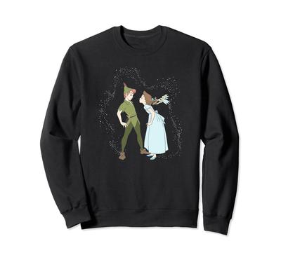 Disney Peter Pan Wendy Kuss Peter Pan Sweatshirt