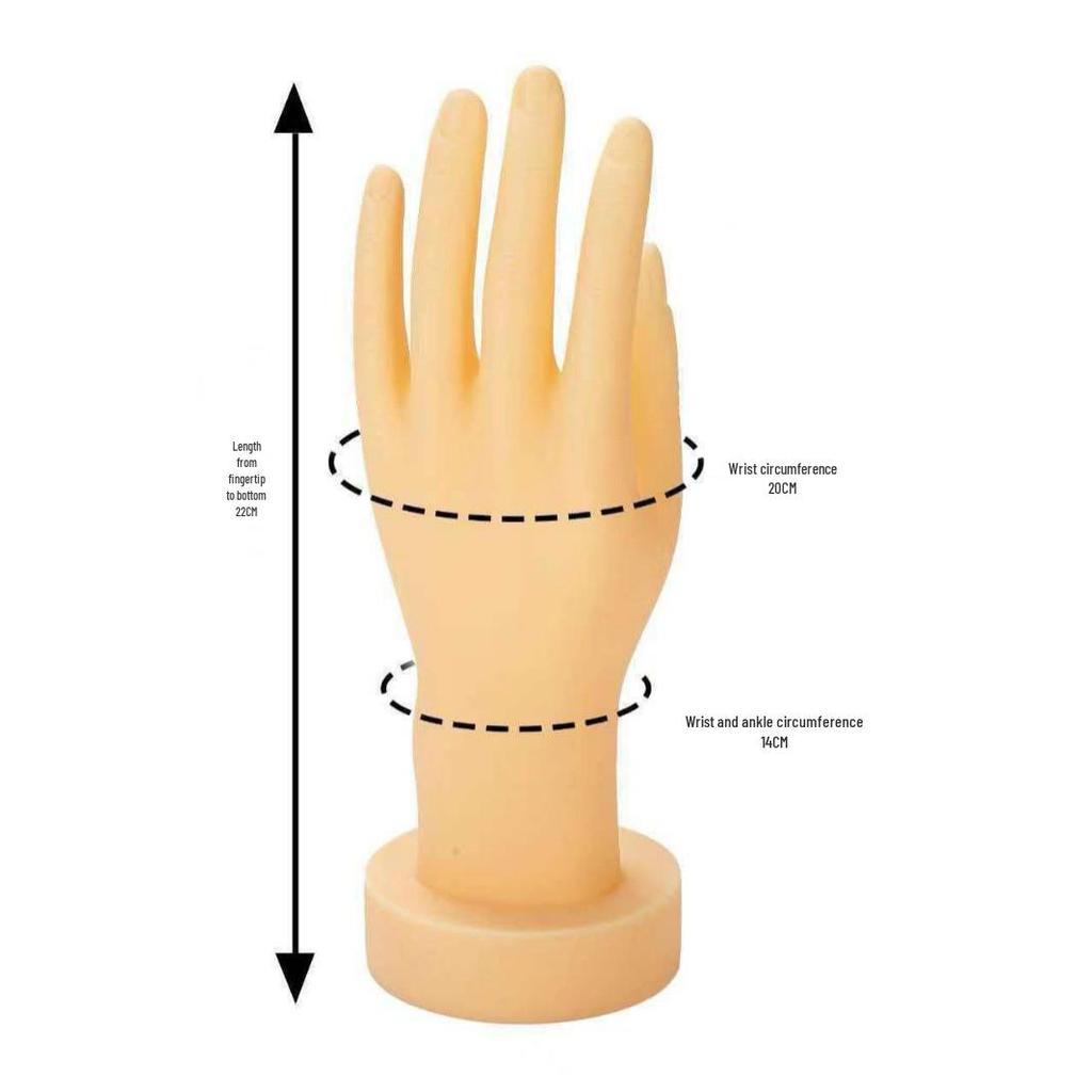 Children's Silicone Hand Display Model: Gloves, Bracelet, Necklace, Ornaments, Clothing Props