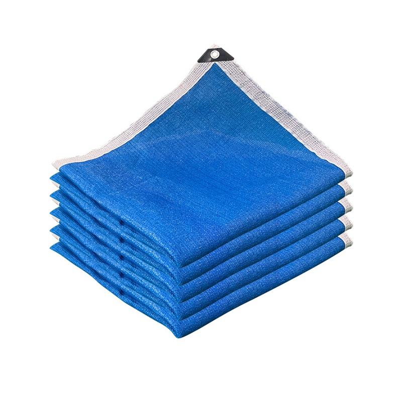 

Blue Sunshade Net Thickened Shed Cloth Garden Terrace Sun Shade Sail Outdoor Pool Awning Pergola UV-Protection Sunscreen Carport 2mx2m синій