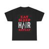 Eat Sleep Hair Repeat Barber T-shirt